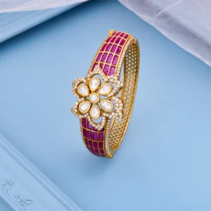 Kundan floral Kada